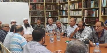 اعلان وقف اطلاق النار في عين الحلوة بعد اجتماع اللجنة الامنية الفلسطينية العليا