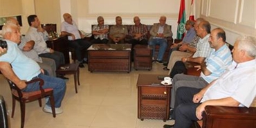 سعد التقى قيادة «منظّمة التحرير» أهالي «عكبرة» اعتصموا طلباً للأمن في عين الحلوة