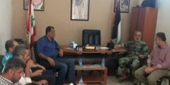 جولات ميدانية لحركة حماس شملت القوة الأمنية ولجان الأحياء ومدير المخيم