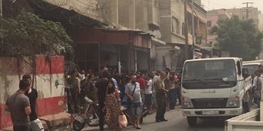 جريحان في انفجار اسطوانة غاز في سيارة في البرج الشمالي