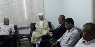 وفد من "الجهاد" يزور شعبان: قضية الأمة الأولى والمركزية هي فلسطين