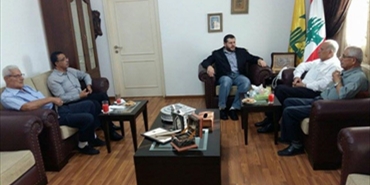 "حزب الله" و"فتح الانتفاضة" يبحثان أوضاع فلسطين و"عين الحلوة" في صيدا