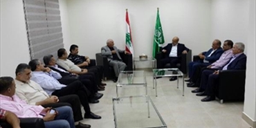 الجماعة الاسلامية استقبلت اللجنة الأمنية العليا في عين الحلوة