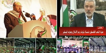 هنيّة خلال مهرجان في صيدا: لا قوة فوق الأرض يمكنها إخماد انفاضة القدس