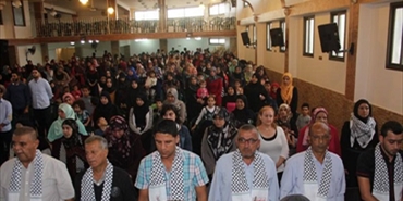 «مهرجان سراج الأقصى» دعماً لانتفاضة القدس المباركة من جنوب لبنان
