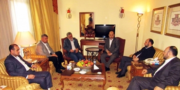 أبو مرزوق يبحث مع وفداً من الجهاد الإسلامي آخر التطورات على صعيد القضية الفلسطينية