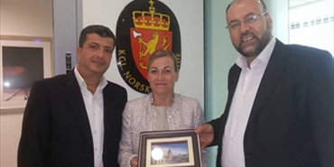 بركة يبحث مع سفيرة النرويج بلبنان أوضاع اللاجئين الفلسطينيين