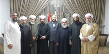 علي بركة لهيئة العلماء المسلمين في لبنان: ضرورة توحيد كل الجهود لدعم انتفاضة القدس