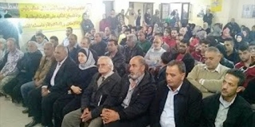 مهرجان دعم لإنتفاضة القدس في "بعلبك" و"الجليل"