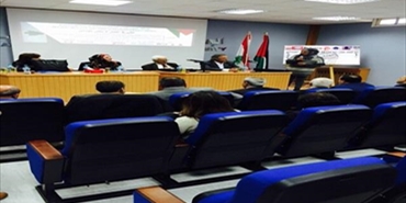 طاولة حوار للائتلاف اللبناني - الفلسطيني في LIU رياق عن حق العمل