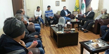 وفد فلسطيني من "عين الحلوة" يزور "حزب الله" في صيدا