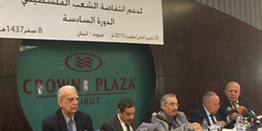 انعقاد المؤتمر العربي العام لدعم انتفاضة الشعب الفلسطيني في دورته السادسة في بيروت