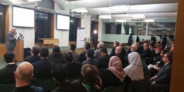 "العودة الفلسطيني" يحتفل بانضمامه للأمم المتحدة في البرلمان البريطاني