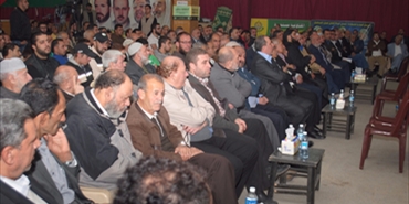 مهرجان حاشد لحماس في انطلاقتها الثامنة والعشرين في مخيم عين الحلوة