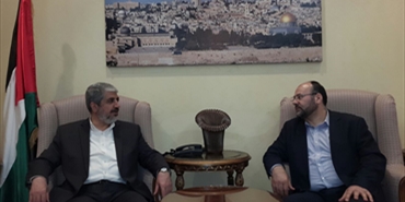 بركة يبحث مع مشعل أوضاع الفلسطينين وأزمة الأونروا في لبنان