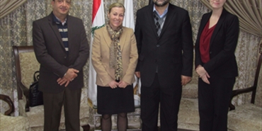 بركة يستقبل سفيرة النرويج في لبنان ويبحث معها أوضاع اللاجئين الفلسطينيين وأزمة الأونروا