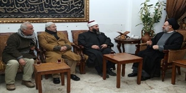 فضل الله خلال استقباله وفدا فلسطينياً من البارد: أخشى من حملات تهجيريَّة جديدة للفلسطينيين