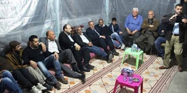 خيمة الاعتصام ضدّ سياسة «الأونروا» في صيدا