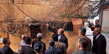 وفد عمّالي مغربي يجول بمخيم برج البراجنة
