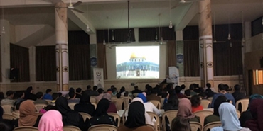 الرابطة الاسلامية لطلبة فلسطين في الشمال وقناديل مقدسية تنظمان رحلة مصورة الى مدينة القدس