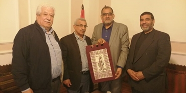 شؤون اللاجئين في حماس يزور النائب الدكتور اسامة سعد