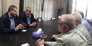 وفد من حزب الله يلتقي قيادات فتح وحماس والجهاد الإسلامي في منطقة صيدا