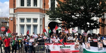وقفات في مدن عالمية دعمًا لحراك اللاجئين الفلسطينيين بلبنان