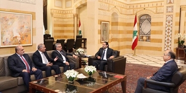«فلسطينيي الخارج» يلتقي الحريري ويدعوه للإسراع بإنهاء الأزمة