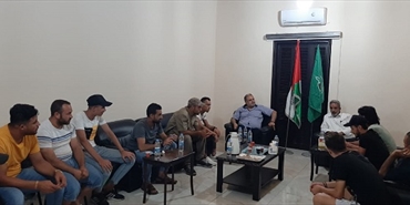 حركة حماس تستقبل وفداً من شباب هبة الكرامة