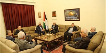 لقاء بين حركة فتح والجبهة الديمقراطية في سفارة دولة فلسطين في بيروت