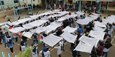 ثانوية دير ياسين في صور تحيي يوم التضامن مع الشعب الفلسطيني