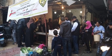 الوفاء الأوروبية تبدأ المرحلة الثانية من حملتها الإغاثية في المخيمات الفلسطينية في لبنان