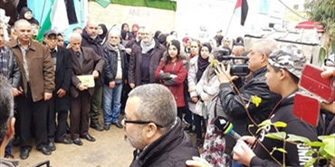 اعتصام في عين الحلوة احتجاجاً على تردي الأوضاع المعيشية