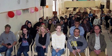 حفل بمناسبة عيد الأم والطفل في مؤسسة أبو جهاد الوزير في مخيم الرشيدية