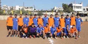 مباراة وديه على كـأس شهداء مسيرة العودة بين العهد وجنين على ملعب ابو جهاد في مخيم عين الحلوه