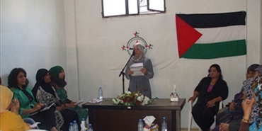 جبهة النضال الشعبي الفلسطيني كتلة المرأة تقيم لقاءً تضامنياً مع الأسرى وتحيي ذكرى النكبة 