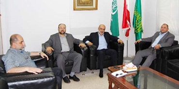 الجماعة الاسلامية تستقبل حماس: حمود الأمن والاستقرار في المخيمات صنوان الأمن في صيدا 