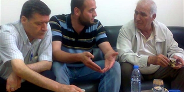 اللواء ابو عرب يزور مدير خدمات مخيم عين الحلوة في الاونروا