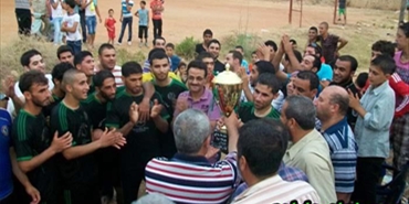 نادي النهضة يتوج بلقب دورة الشهيد يوسف خلف