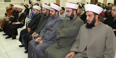 بلال شعبان على رأس وفد علمائي من طرابلس في مخيم نهر البارد