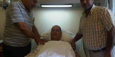 جبهة التحرير الفلسطينية تزور عدنان الرفاعي والدكتور حمد حيدر في مركز لبيب الطبي