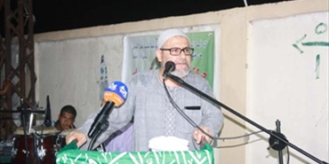 احتفال لحركة حماس في مخيم البص احتفاء بقدوم شهر رمضان المبارك 