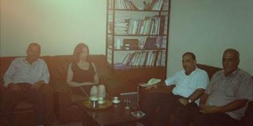 جبهة التحرير الفلسطينية تزور المقر المركزي للحزب الشيوعي