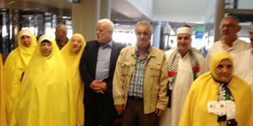 عودة بعثة الرئيس عباس حملة منظمة التحرير الفلسطينية للحج والعمرة الى لبنان