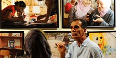 معرض واقعي في صورة.. الأولاد يستعيدون القصة