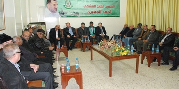 الجماعة وحماس تستقبل المهنئين بشهداء غزة في البقاع