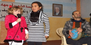 مؤسسة ابو جهاد الوزير تحي يوم المعاق العالمي في مخيم الرشيدية