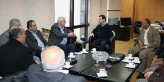 أبو فاعور يعرض سبل إيواء النازحين الفلسطينيين والسوريين مع منظمة التحرير و«الإغاثة الإسلامية» السعودية و«الجماعة»