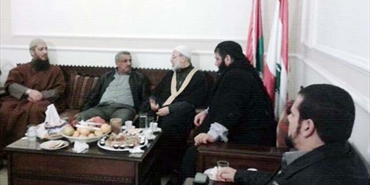 القوى الاسلامية الفلسطينية في عين الحلوة تزور شربل وتكرس نفسها صمام امان