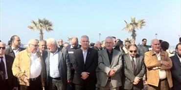 منظمة التحرير الفلسطينية تشارك في الذكرى الثامنة لاستشهاد الحريري